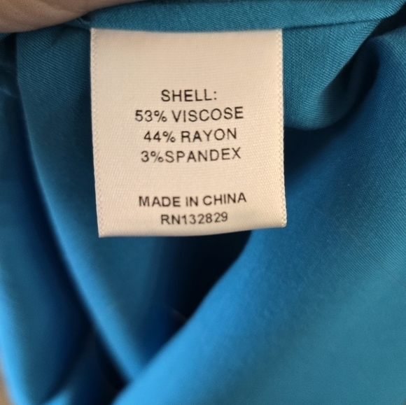 Camila Coelho Lilly Maxi Skirt In Aqua Satin Size Small Cutout Hip Back Slit - Picture 5 of 8